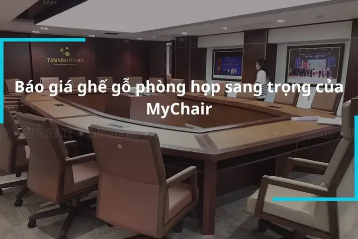 Báo Giá Ghế Gỗ Phòng Họp