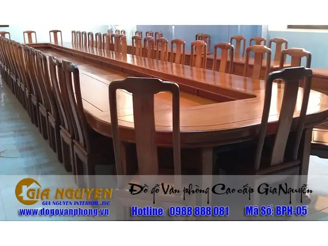 Báo Giá Ghế Gỗ Phòng Họp