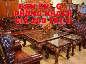 Bộ Bàn Ghế 200 Triệu