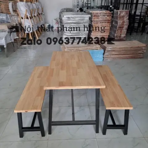 Bộ Bàn Ghế Băng