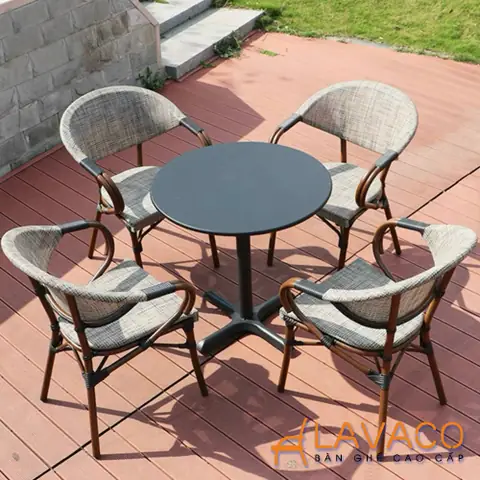 Bộ Bàn Ghế Cafe Ngoài Trời Bộ Bàn Ghế Cafe Ngoài Trời