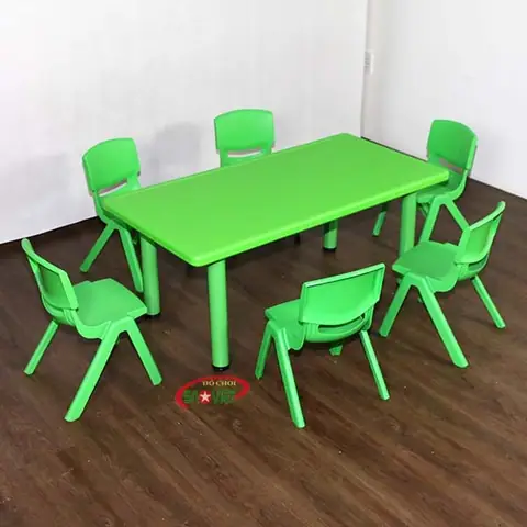 Bộ Bàn Ghế Cho Trẻ Mầm Non