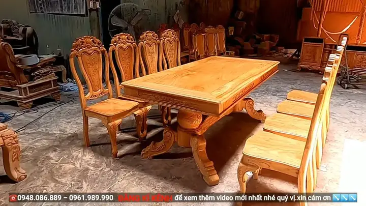 Bộ Bàn Ghế Dài Phòng Khách