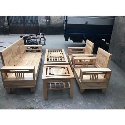 Bộ Bàn Ghế Dài Phòng Khách