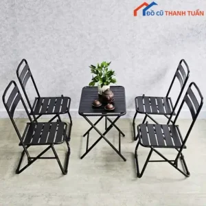 Bộ Bàn Ghế Gấp Gọn