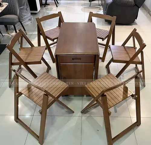 Bộ Bàn Ghế Gấp Thông Minh