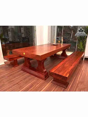 Bộ Bàn Ghế Gỗ Cẩm Nam Phi
