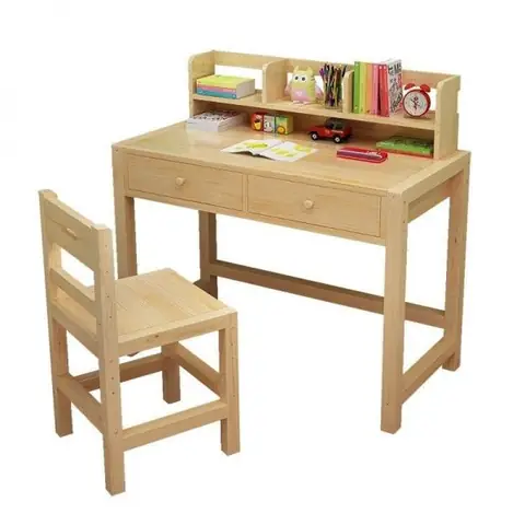 Bộ Bàn Ghế Gỗ Cho Bé Học