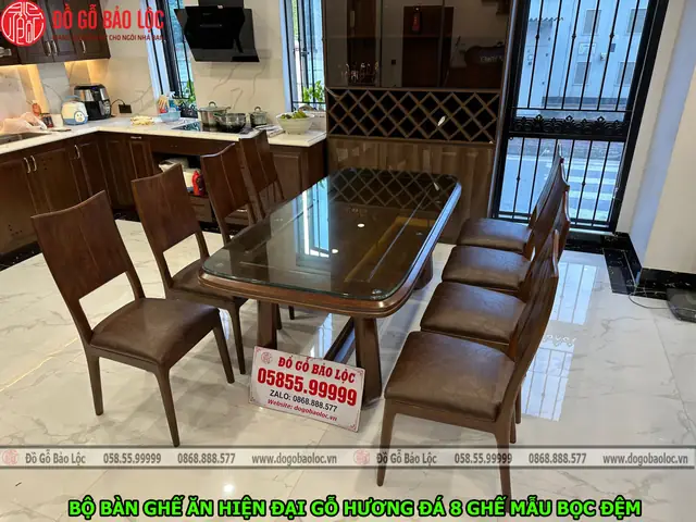 Bộ Bàn Ghế Gỗ Có Đệm Bộ Bàn Ghế Gỗ Có Đệm