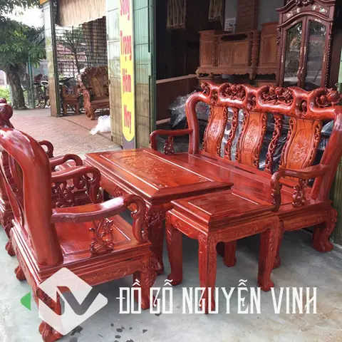 Bộ Bàn Ghế Gỗ Hương Đỏ Bộ Bàn Ghế Gỗ Hương Đỏ