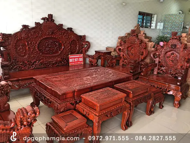 Bộ Bàn Ghế Gỗ Hương Đỏ Bộ Bàn Ghế Gỗ Hương Đỏ