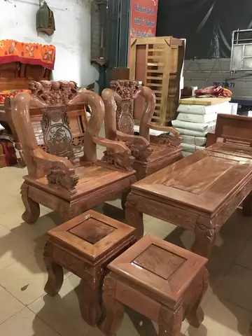Bộ Bàn Ghế Gỗ Lát Hoa Bộ Bàn Ghế Gỗ Lát Hoa