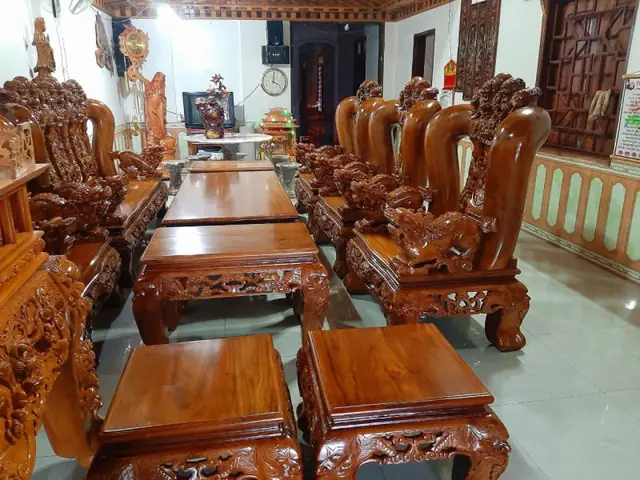 Bộ Bàn Ghế Gỗ Lim Phòng Khách