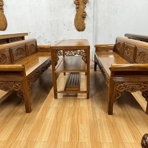 Bộ Bàn Ghế Gỗ Lim Phòng Khách