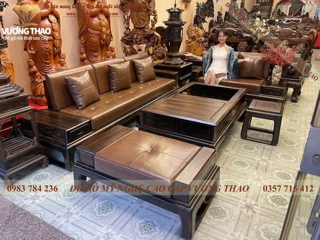 Bộ Bàn Ghế Gỗ Mun Bộ Bàn Ghế Gỗ Mun