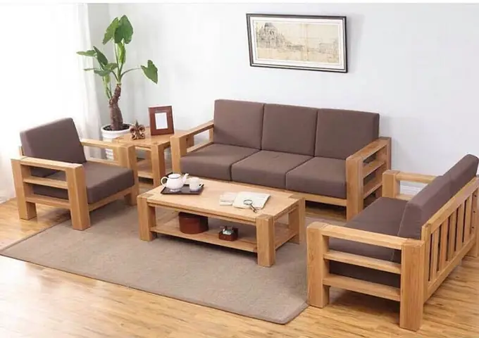Bộ Bàn Ghế Gỗ Phòng Khách Giá Rẻ