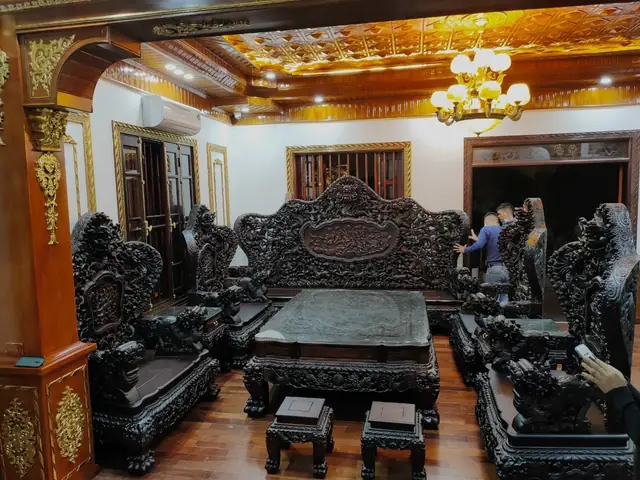 Bộ Bàn Ghế Gỗ Trắc Bộ Bàn Ghế Gỗ Trắc