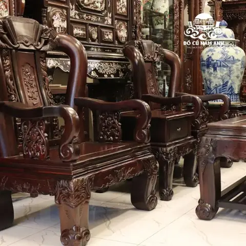 Bộ Bàn Ghế Gỗ Trắc Đẹp Giá 1 Tỷ