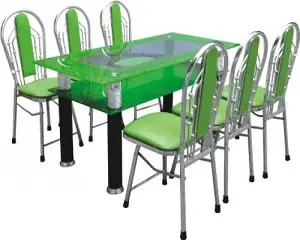 Bộ Bàn Ghế Inox Bộ Bàn Ghế Inox