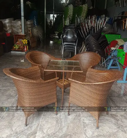 Các Mẫu Bàn Ghế Nhựa Đẹp