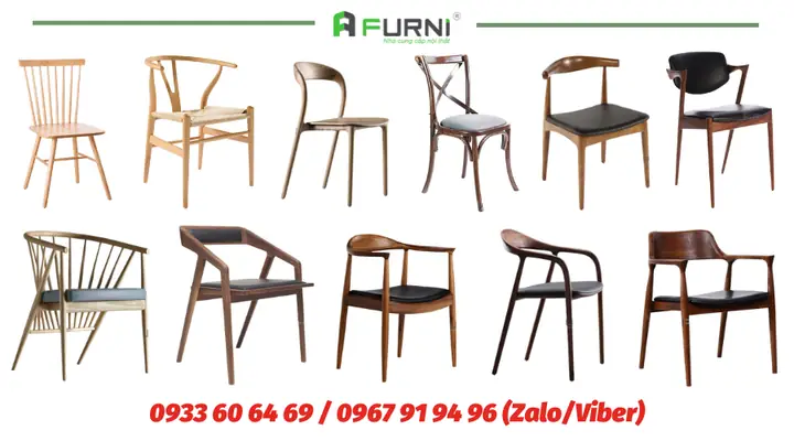 Các Mẫu Ghế Gỗ