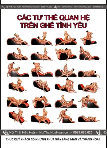 Các Tư Thế Của Ghế Tình Yêu Các Tư Thế Của Ghế Tình Yêu