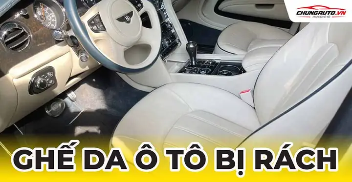 Cách Khắc Phục Ghế Da Bị Rách