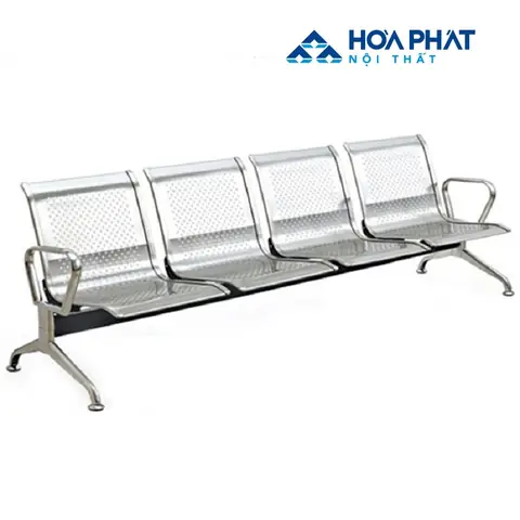 Ghế Băng Dài Inox 4 Chỗ