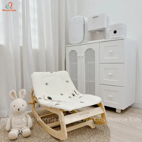Ghế Bập Bênh Gỗ Cho Bé