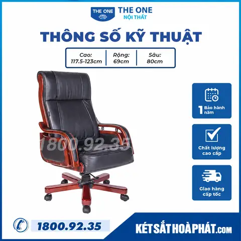 Ghế Bọc Da Hòa Phát