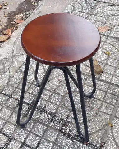 Ghế Chân Sắt Tròn