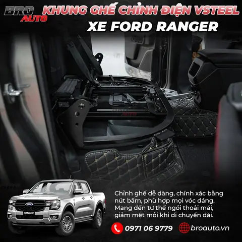Ghế Chỉnh Điện Ford Ranger Ghế Chỉnh Điện Ford Ranger