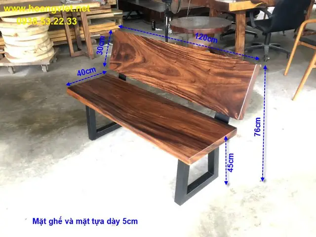 Ghế Gỗ Có Tựa Lưng