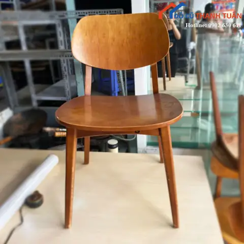 Ghế Gỗ Lưng Cong
