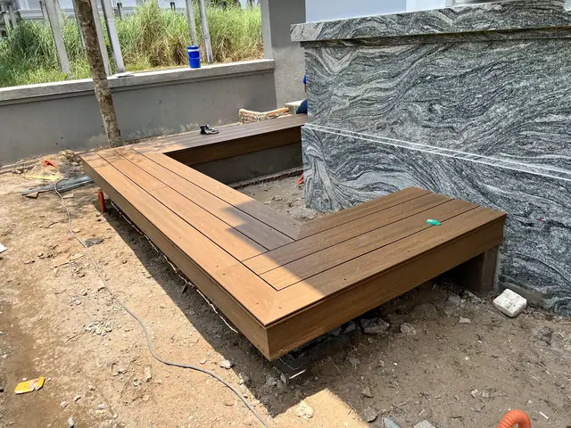 Ghế Gỗ Ngoài Trời