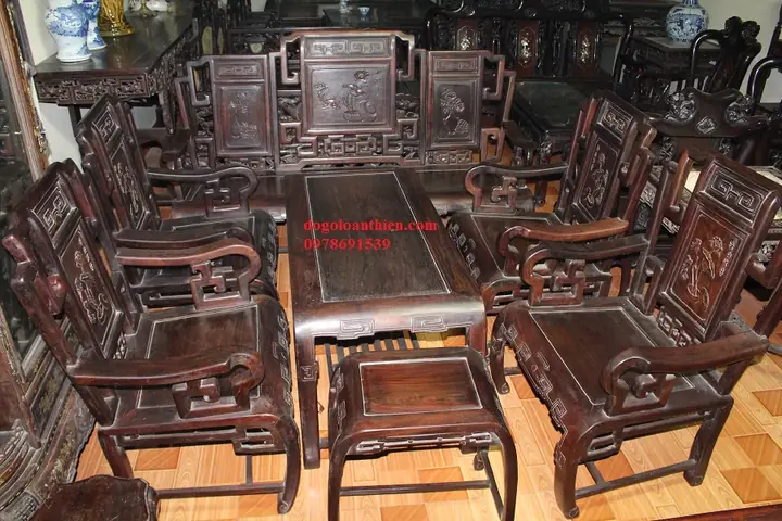 Ghế Gỗ Trắc Cổ Ghế Gỗ Trắc Cổ