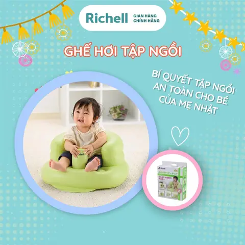 Ghế Hơi Tập Ngồi Richell
