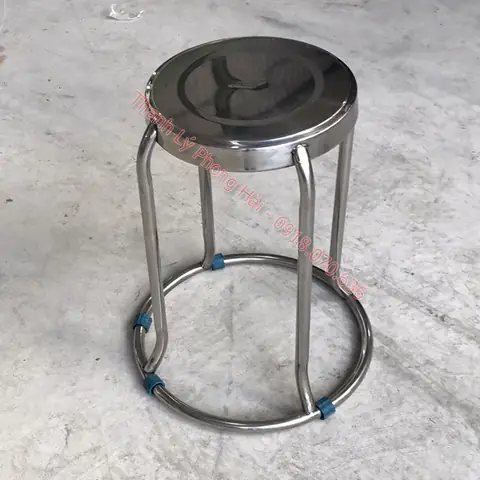 Ghế Inox Tròn Thanh Lý