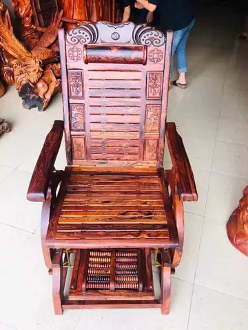 Ghế Lười Gỗ Cẩm Lai Ghế Lười Gỗ Cẩm Lai
