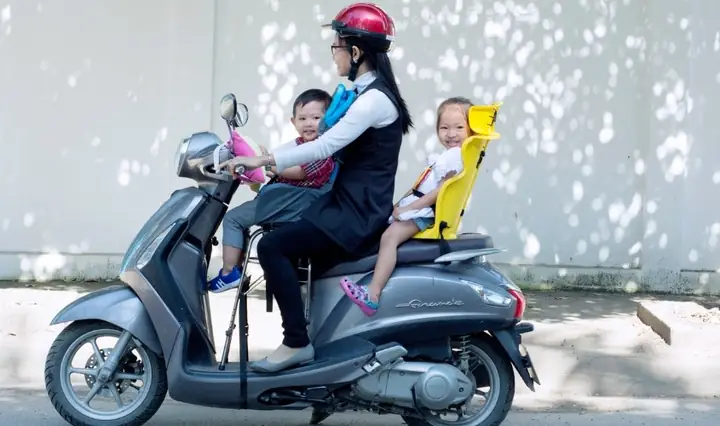 Ghế Ngồi Sau Xe Máy Cho Bé