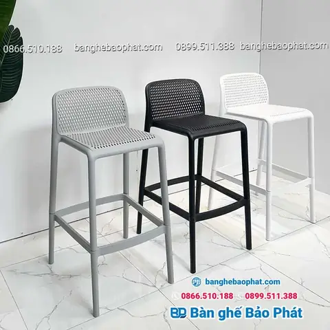Ghế Nhựa Cao 80cm