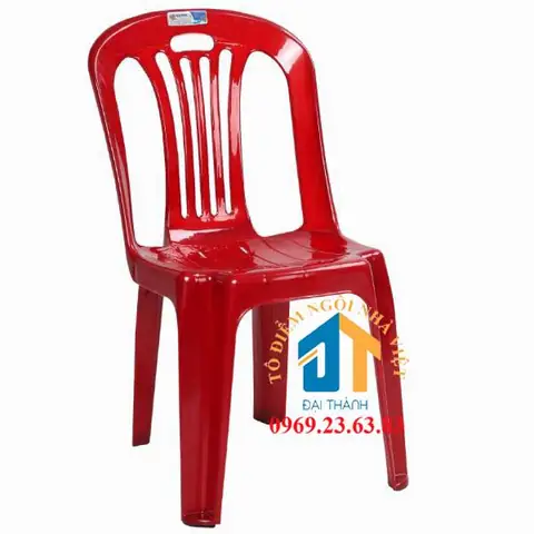 Ghế Nhựa Cao Có Tựa Lưng