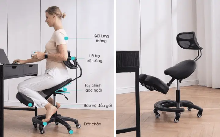 Ghế Quỳ Công Thái Học Ghế Quỳ Công Thái Học
