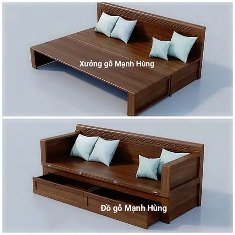Ghế Sofa Giường Gỗ Ghế Sofa Giường Gỗ