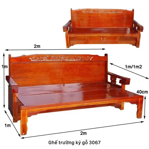 Ghế Trường Kỷ Gỗ Ghế Trường Kỷ Gỗ