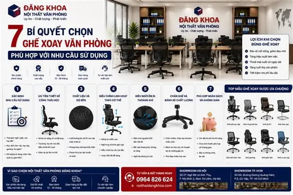 Ghế Xoay Văn Phòng Noithatdangkhoa.com Ghế Xoay Văn Phòng Noithatdangkhoa.com