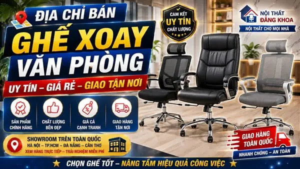 Ghế Xoay Văn Phòng Noithatdangkhoa.com Ghế Xoay Văn Phòng Noithatdangkhoa.com