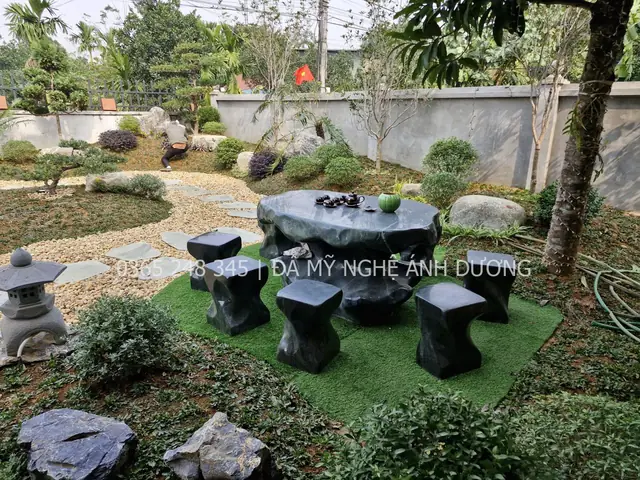 Giá Bộ Bàn Ghế Đá Sân Vườn Giá Bộ Bàn Ghế Đá Sân Vườn