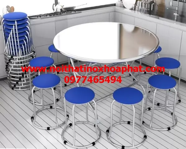 Giá Bộ Bàn Ghế Inox Hòa Phát Giá Bộ Bàn Ghế Inox Hòa Phát