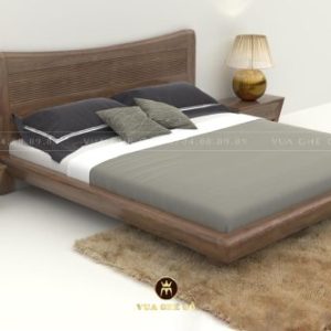 Giường ngủ gỗ óc chó LUXVG03
